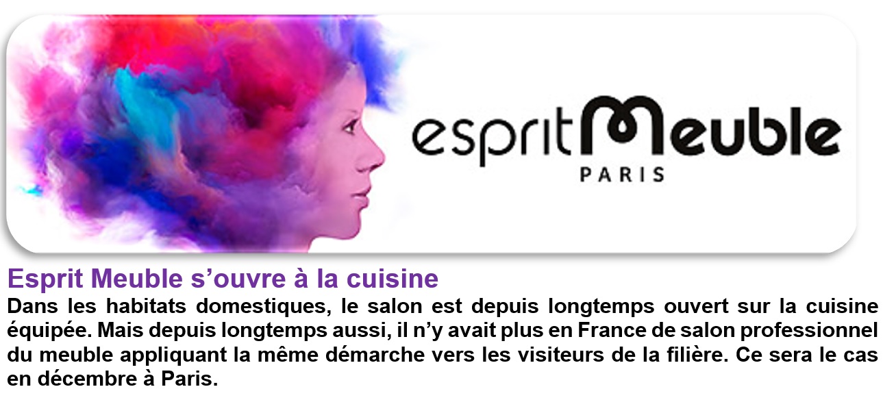 Esprit Meuble s'ouvre à la cuisine